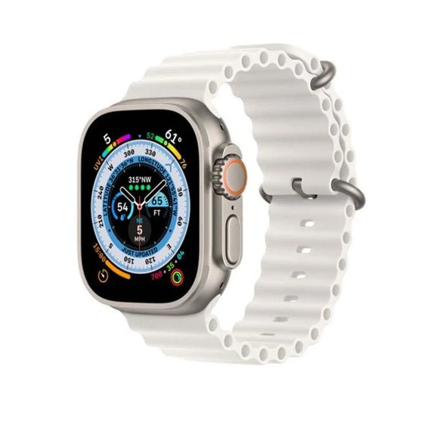Apple Ocean Band for Apple Watch 44-45-49 mm – White