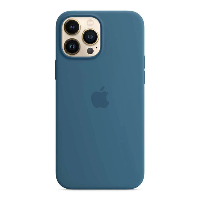 Apple iPhone 13 Pro Max Silicone Case with MagSafe - Blue Jay - Blue