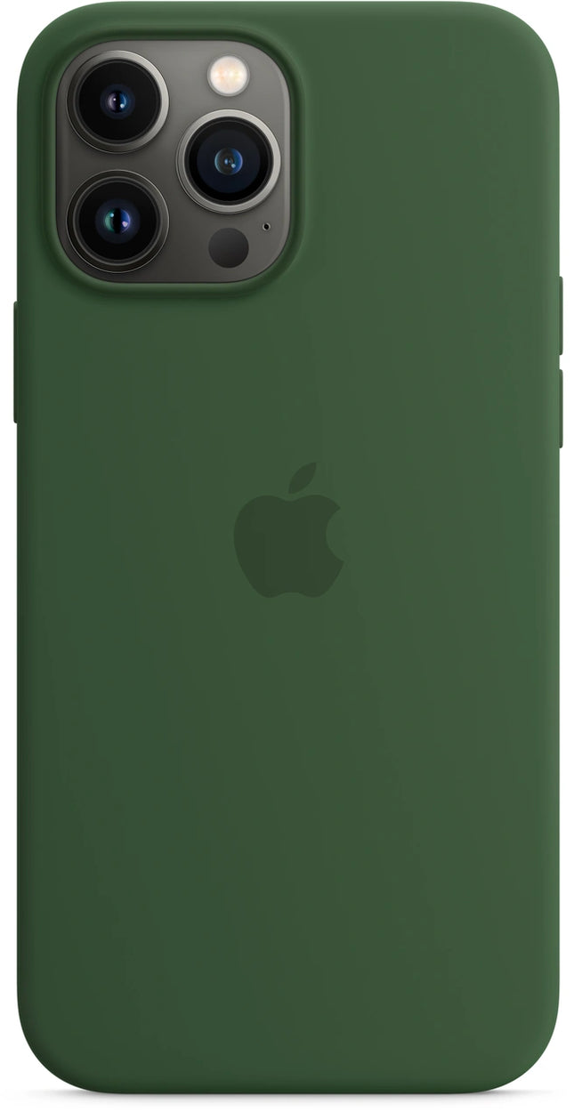 Apple iPhone 13 Pro Max Silicone Case with MagSafe - Clover - Green