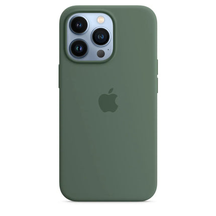 Apple iPhone 13 Pro Silicone Case with MagSafe – Eucalyptus | Green