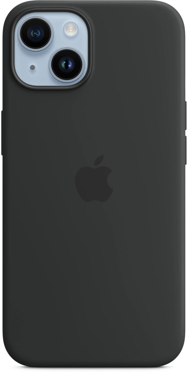 Apple iPhone 14 Silicone Case with MagSafe – Color Midnight / Blue, Black