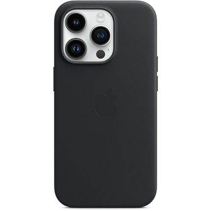 Iphone 14 pro Leather case midnight black