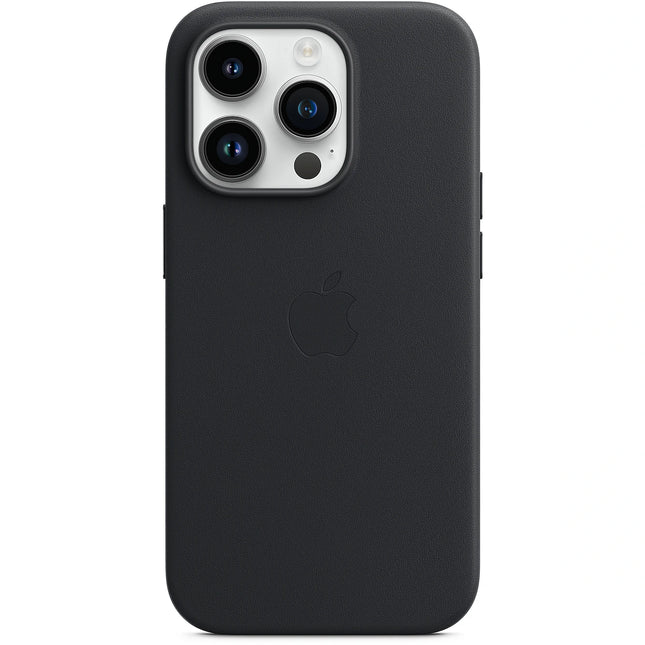 Iphone 14 pro Leather case midnight black