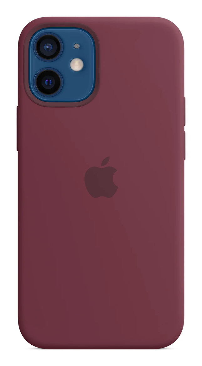 Apple iPhone 12 mini silicone case - purple