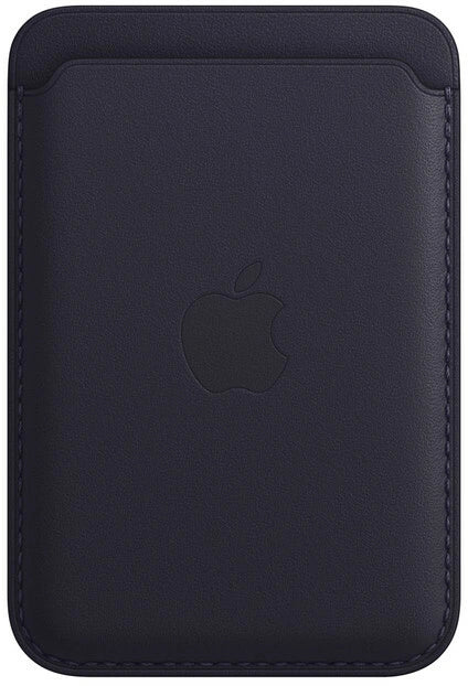 Apple leather card holder
