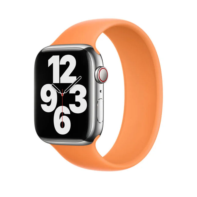 Apple Silicon Solo Loop for Apple Watch – Marigold Orange