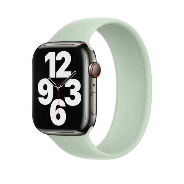 Apple silicon solo loop band - mineral green