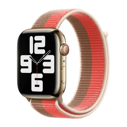 Apple Watch Sport Band with Velcro | pink | beige