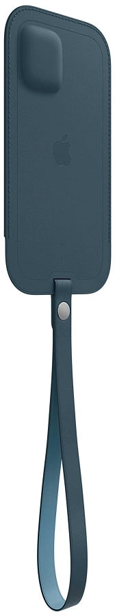Apple Leather Sleeve with MagSafe for iPhone 12 mini - Baltic Blue