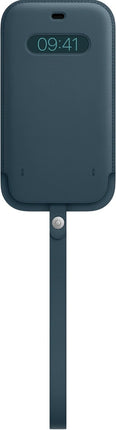 Apple Leather Case with MagSafe for iPhone 12 Pro Max – Blue