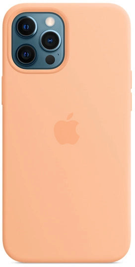 Apple Silicone Backcover MagSafe for iPhone 12 Pro Max – Pastel Orange