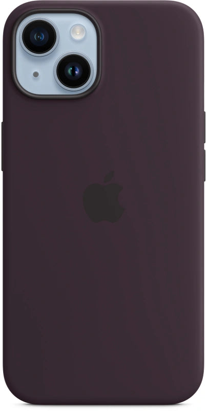 Apple Silicone Case with MagSafe for iPhone 14 – Purple