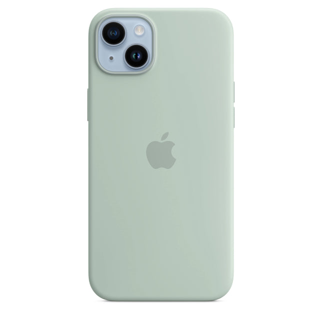 Apple iPhone 14 Plus silicone case - green