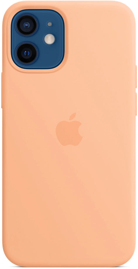 Apple Silicone Case with MagSafe for iPhone 12 mini – Cantaloupe