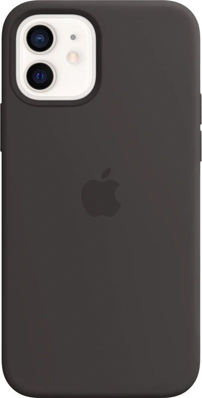 Apple Silicone Case with MagSafe for iPhone 12 and iPhone 12 Pro – Black