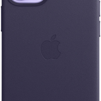 iPhone 12 mini leather case purple
