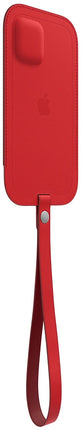 Apple Leather Sleeve with MagSafe for iPhone 12 mini - (PRODUCT)RED