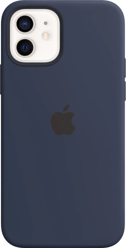 Apple iPhone 12/12 Pro Silicone Case with MagSafe - Dark Navy Blue