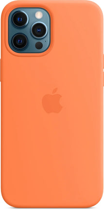 Apple iPhone 12 Pro Max Silicone Case with MagSafe – Kumquat