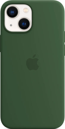iPhone 13 mini silicone phone case color green