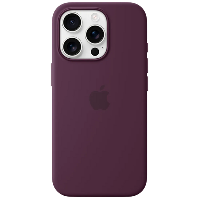 iphone 14 pro silicone case elderberry