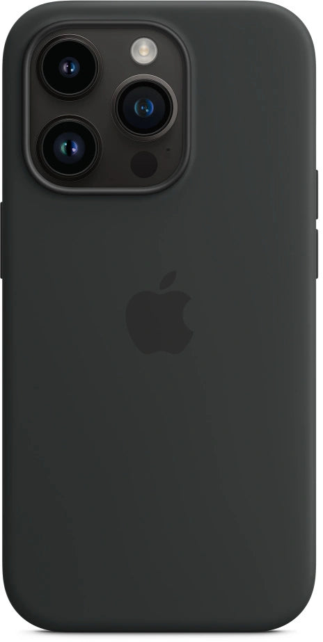 iPhone 14 pro black silicone phone case
