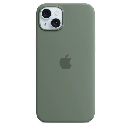 Apple iPhone 15 Plus silicone case - green